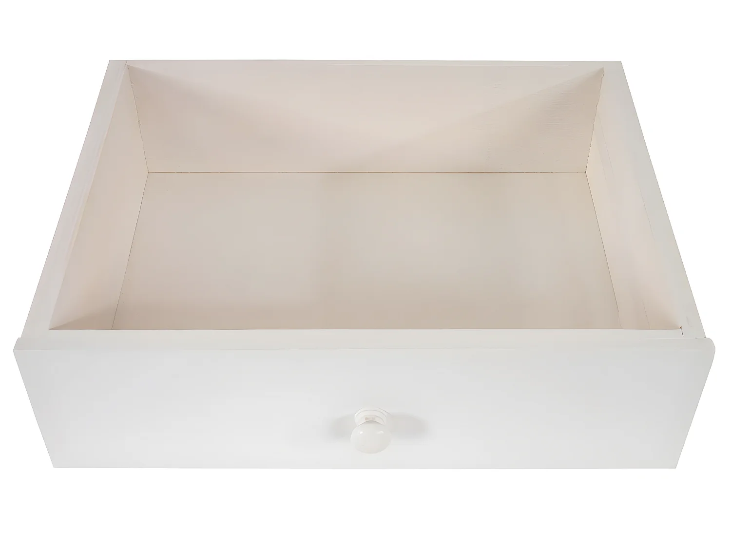 Serie Malmoe cassettiera comodino moderno nordico MDF con 2 cassetti 30x40x59cm bianco