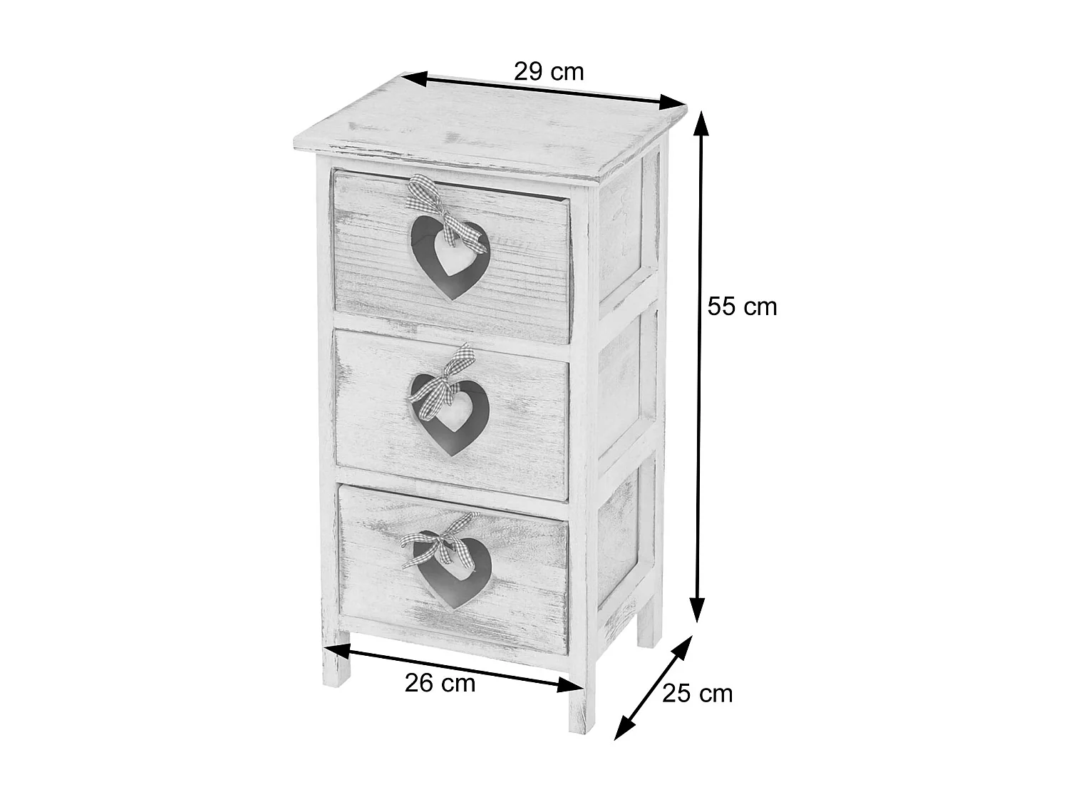 Commode Sues,  blanc