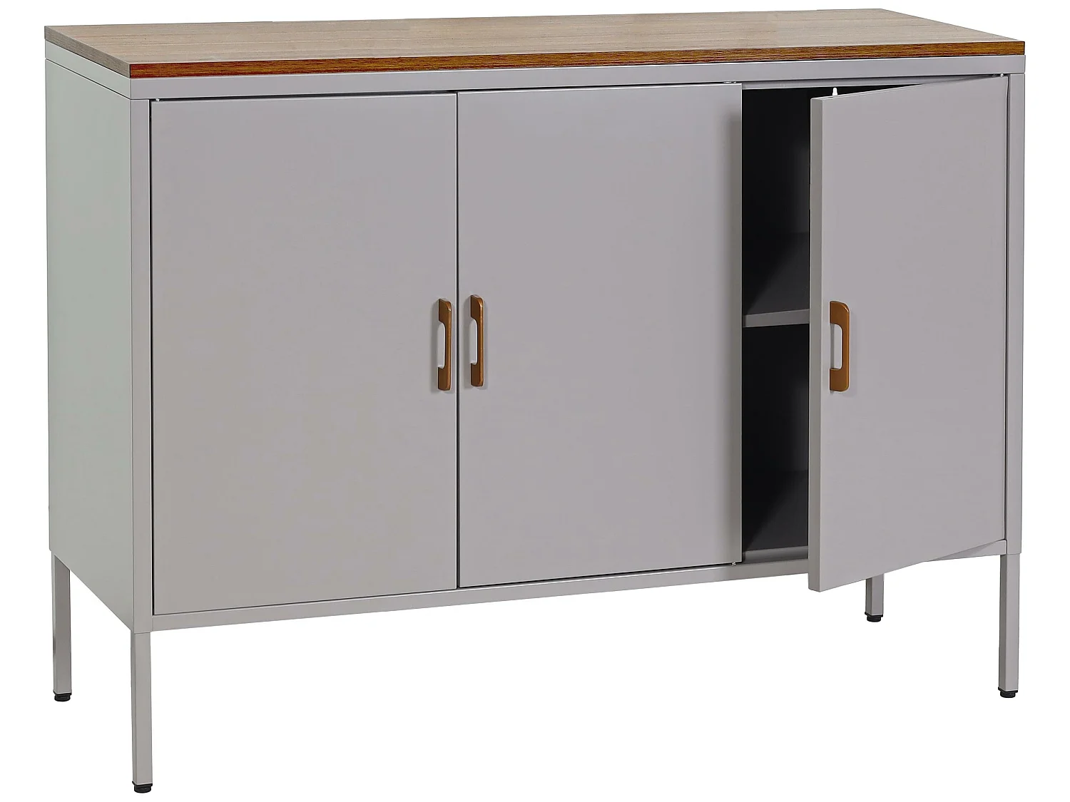 Ladekast MCW-L84-3,  grijs