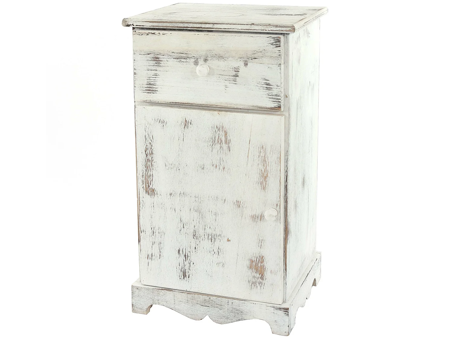 Commode Table d'appoint,  blanc
