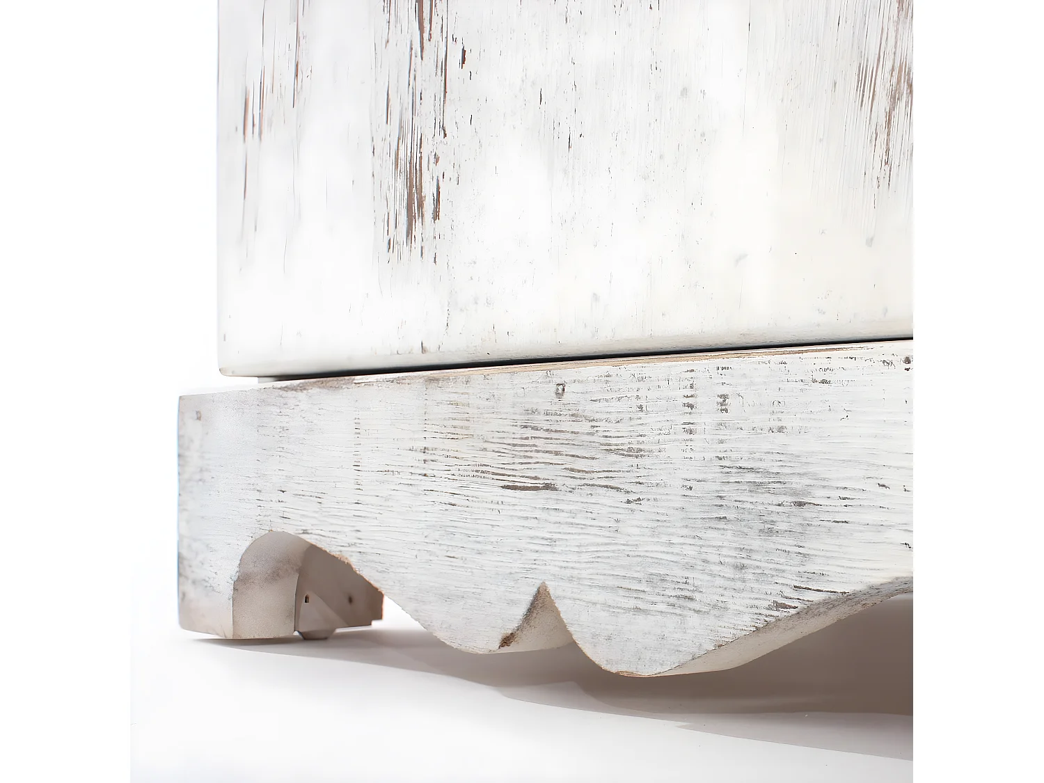 Commode Table d'appoint,  blanc