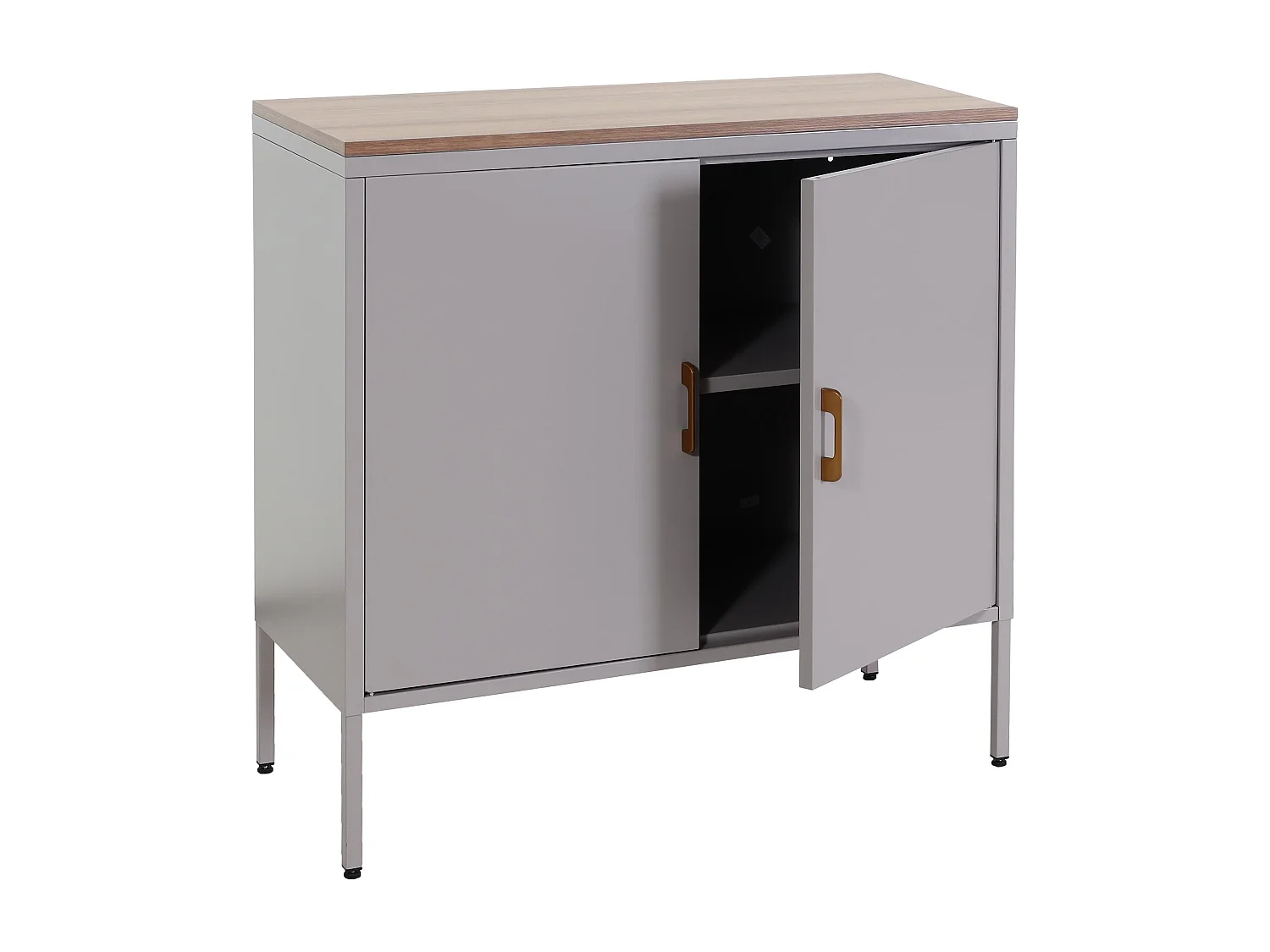 Kommode MCW-L84-2, Grau