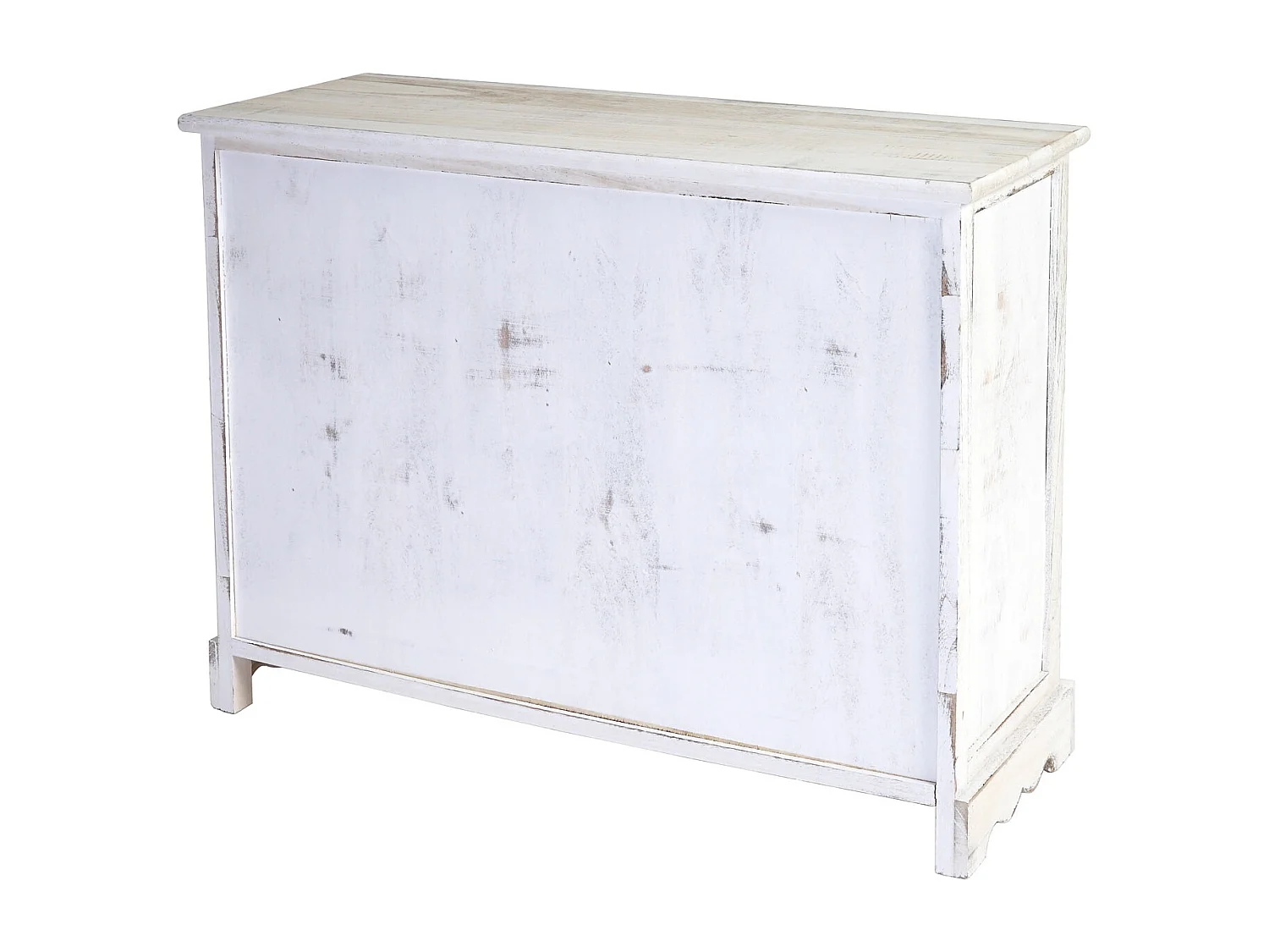 Kommode Venlo, Schubladenschrank Shabby-Look, Vintage, 9 Schubladen 60x79x30cm
