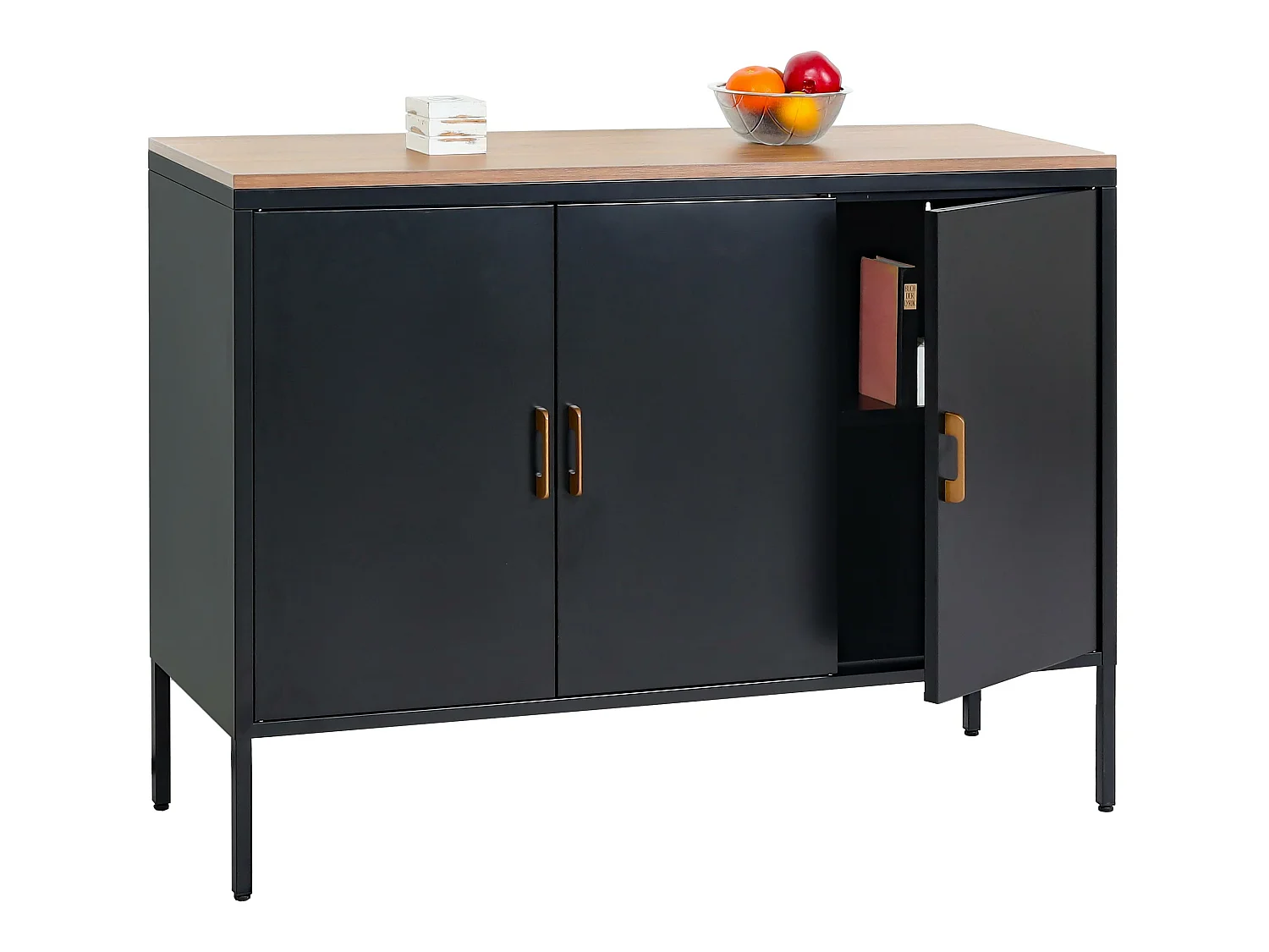 Commode MCW-L84-3,  noir