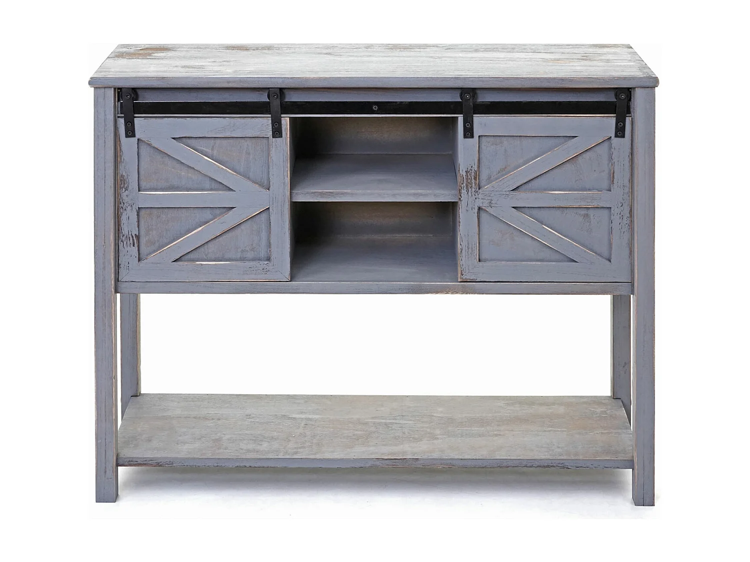 Commode MCW-D57,  donkergrijs