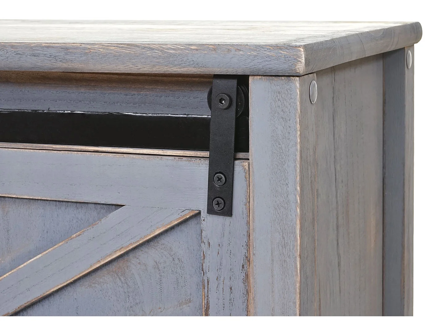 Commode MCW-D57,  donkergrijs