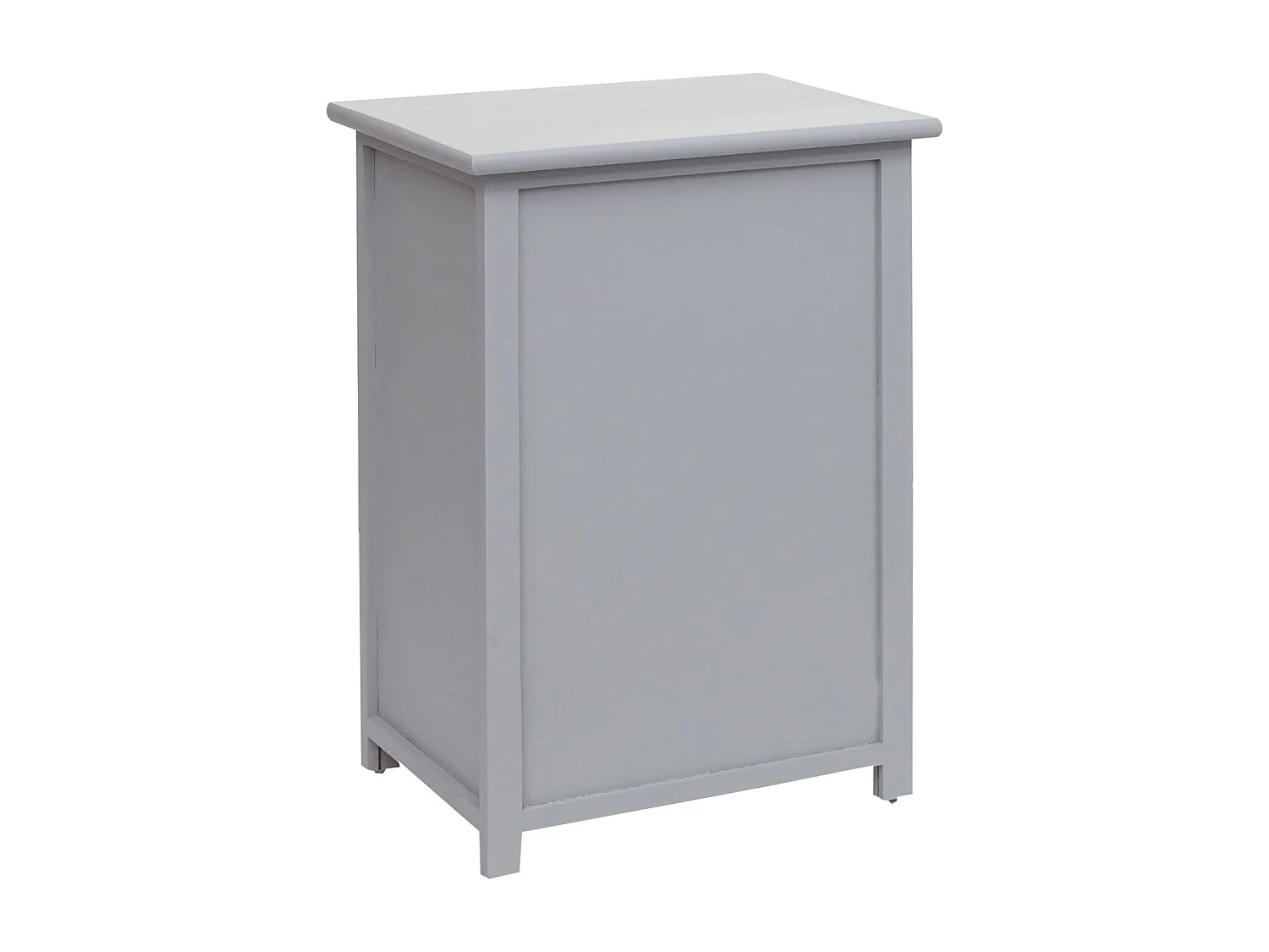 Commode MCW-K83,  grijs, polyrattan donkergrijs