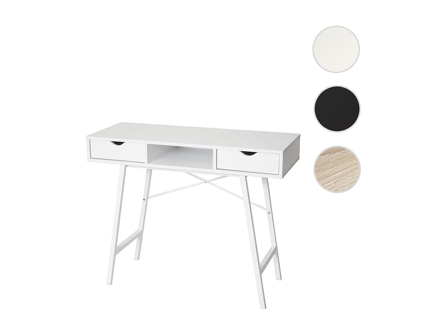 Table console MCW-E92,  blanc