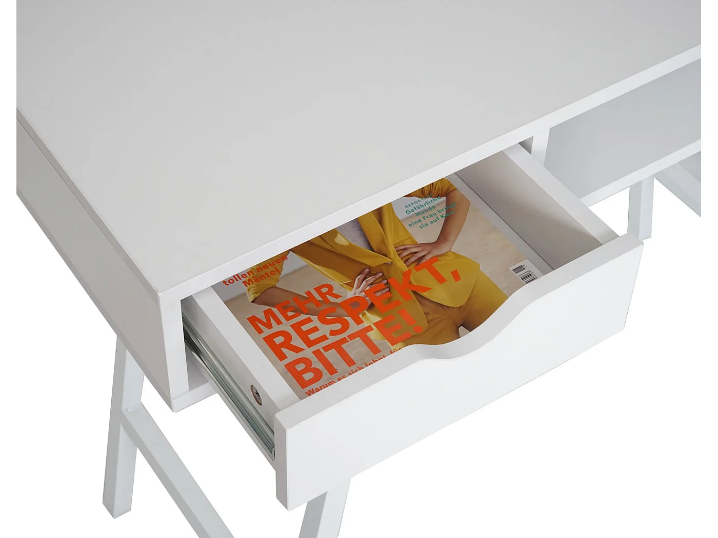 Stolik konsolowy MCW-E92,  biały