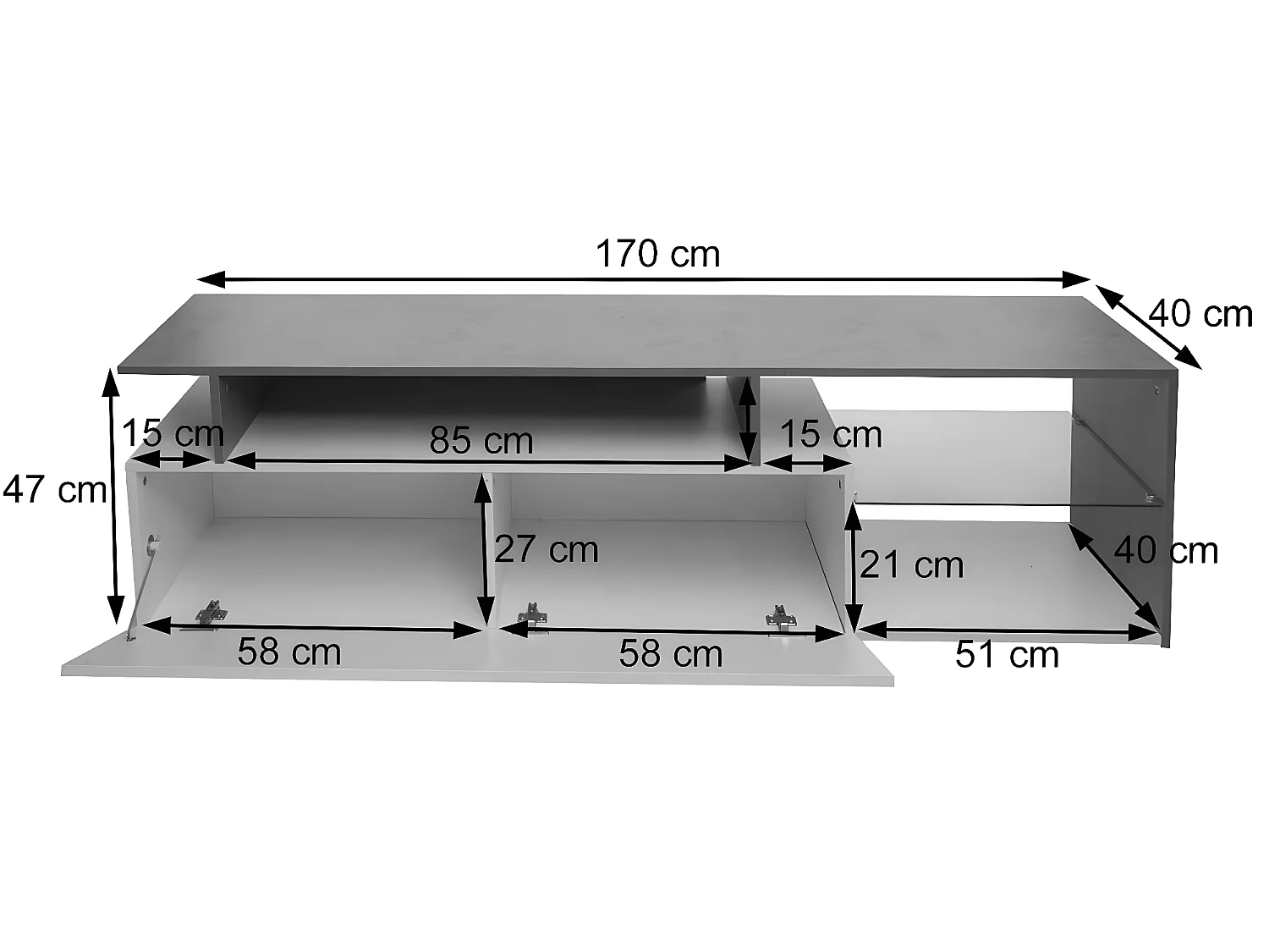 Suporte de TV MCW-L35