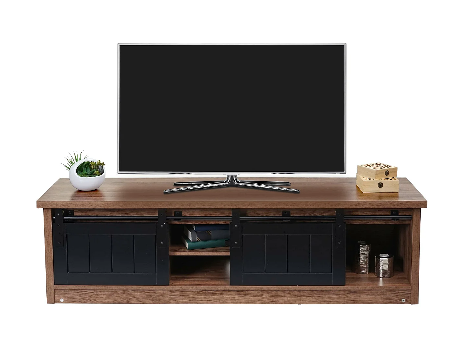 Meuble TV MCW-K75,  brun