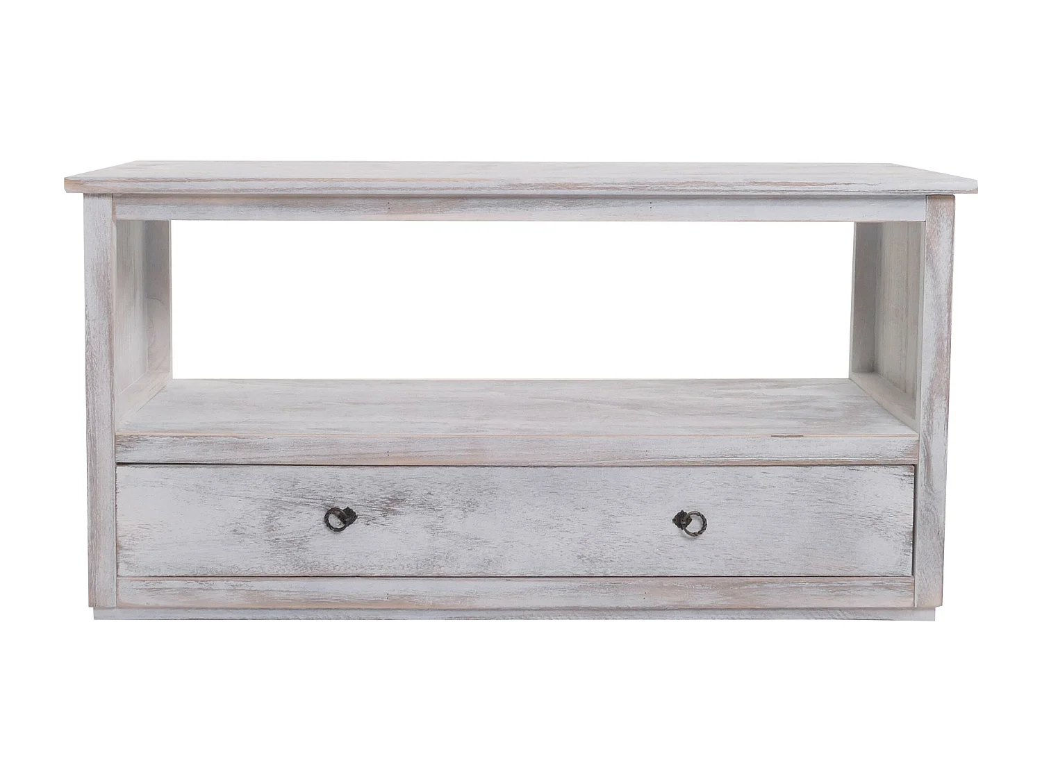 Suporte de TV Mesa de TV Tábua baixa,  branco