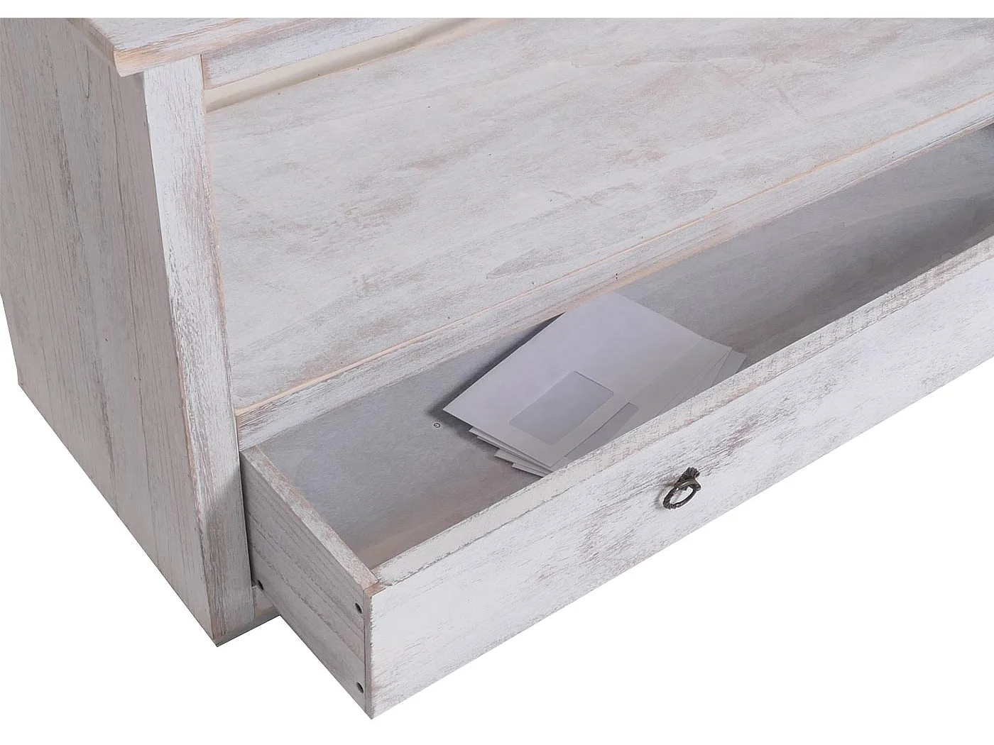 Suporte de TV Mesa de TV Tábua baixa,  branco