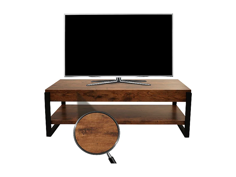 TV-Rack MCW-L53, Dunkle Wildeiche