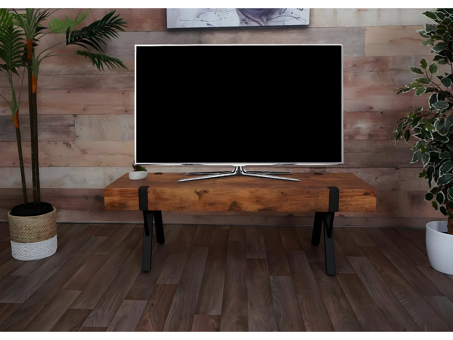 Soporte para TV MCW-L54,  roble silvestre oscuro