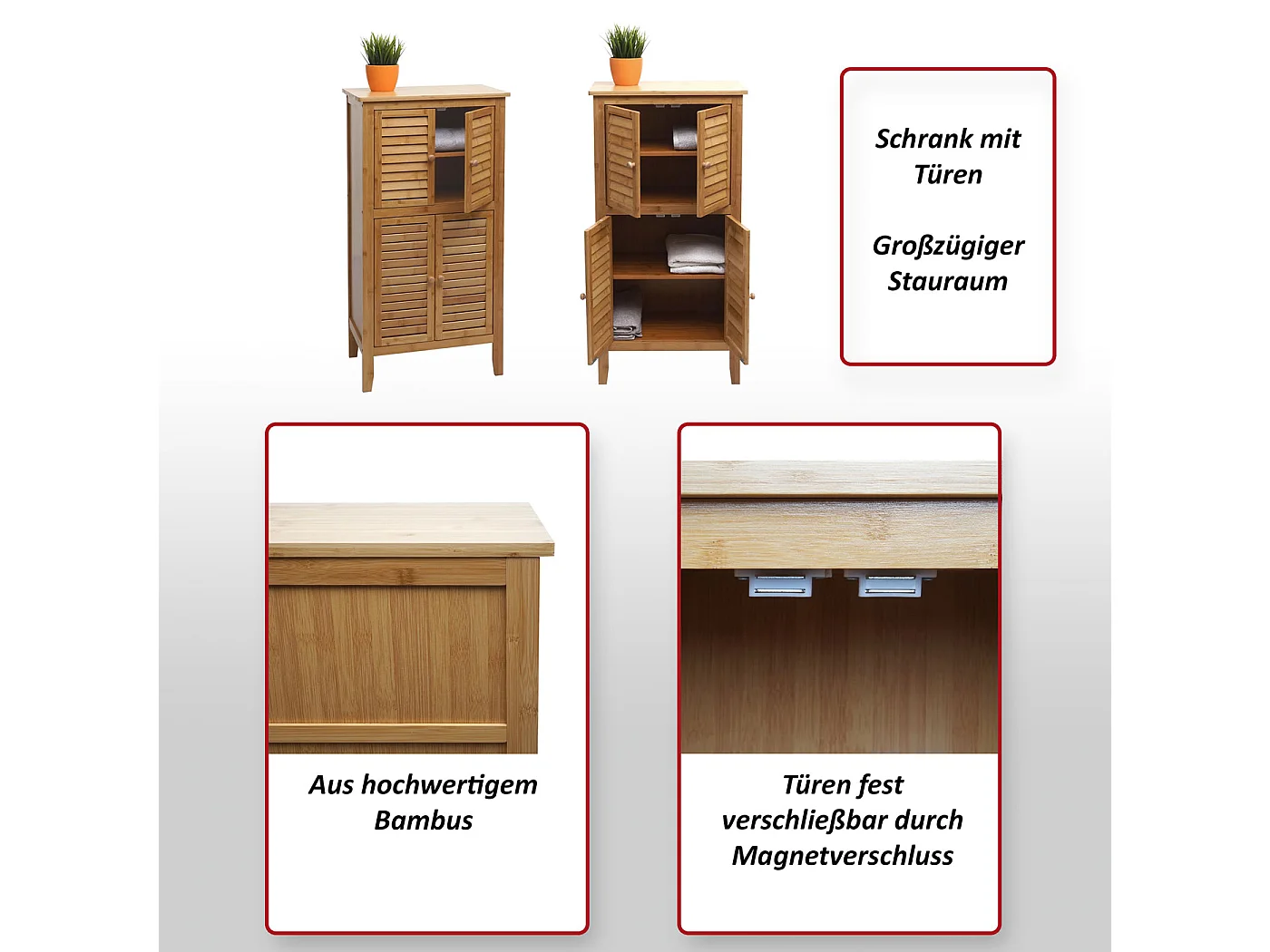 Armário de casa de banho MCW-B18