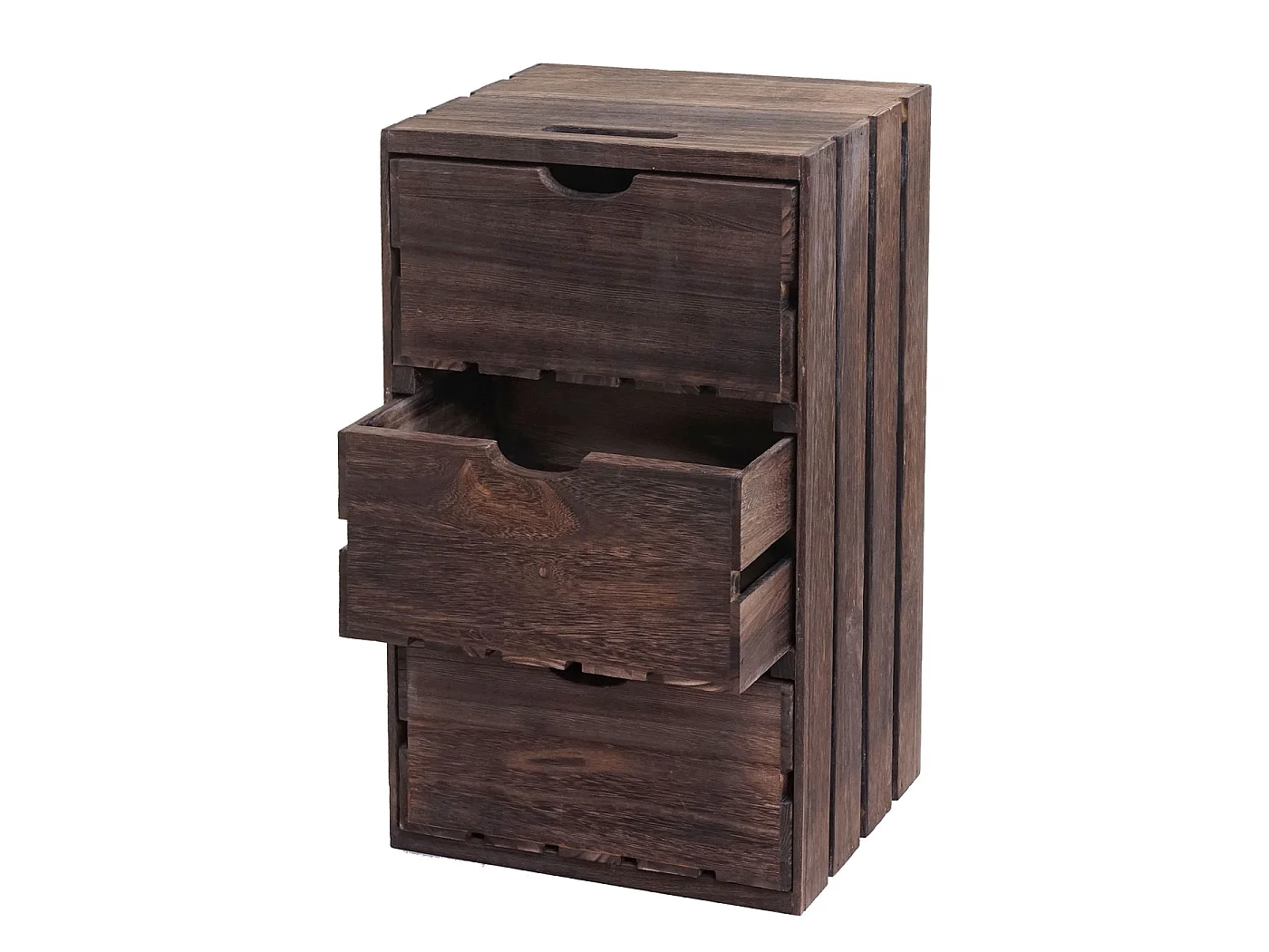 Commode MCW-C62,  marron