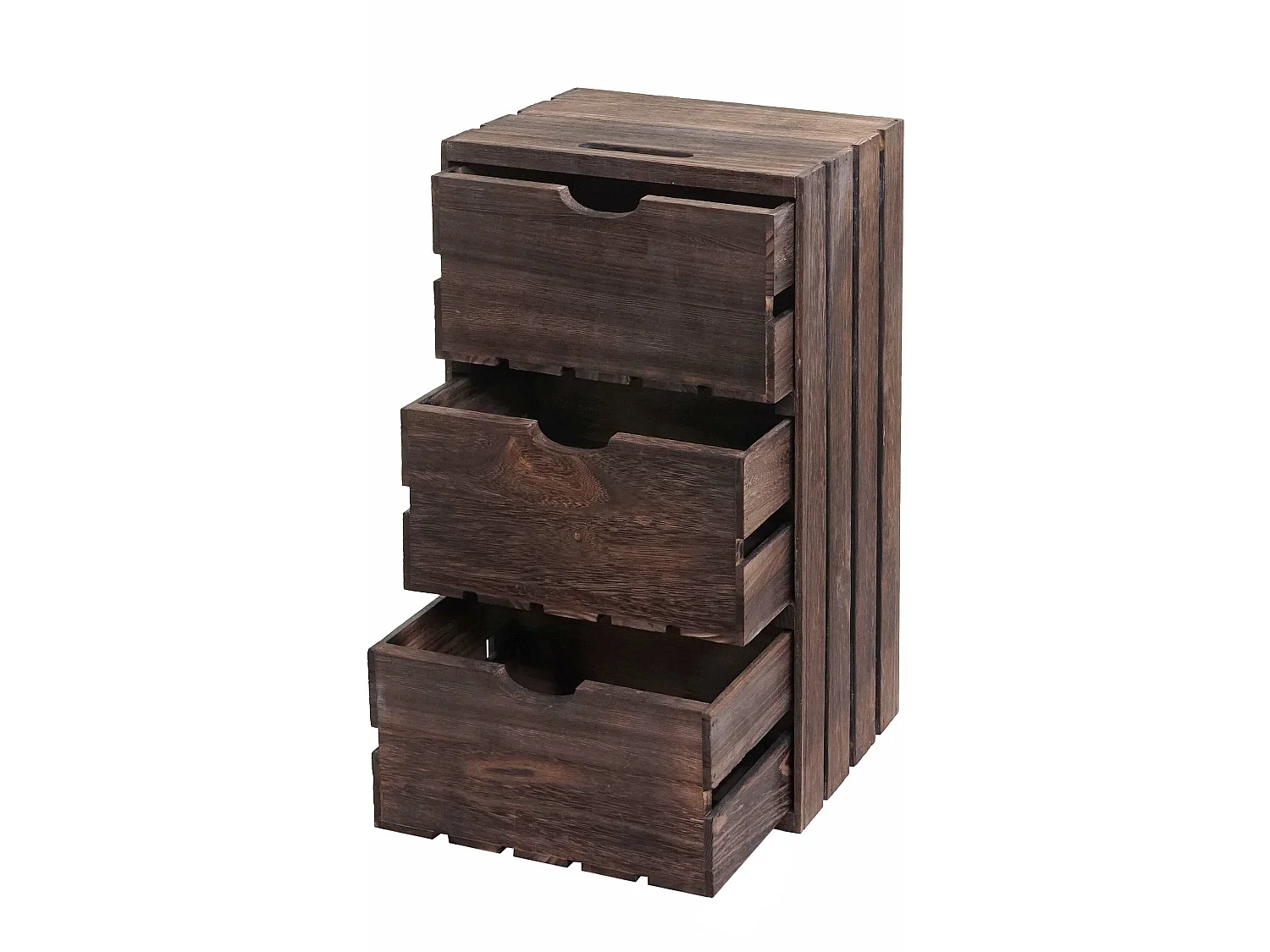 Commode MCW-C62,  marron