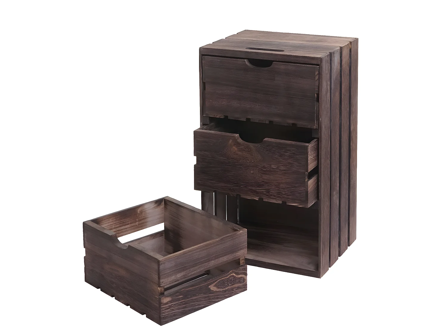 Commode MCW-C62,  marron