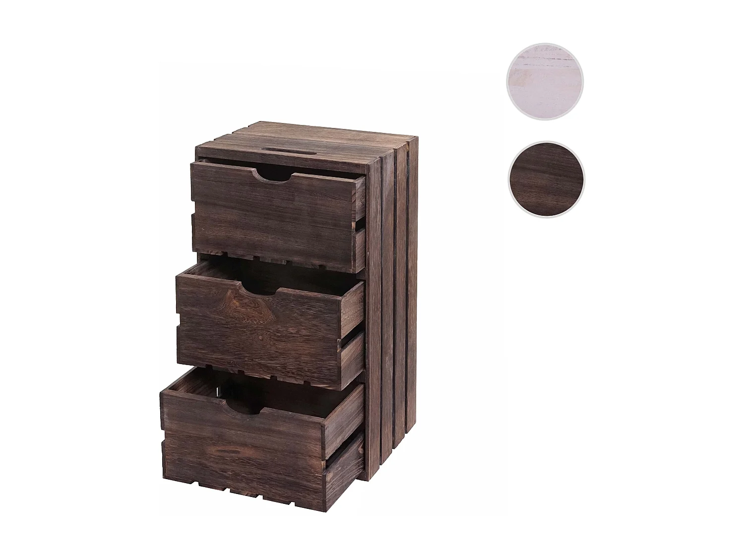 Komoda MCW-C62,  brązowa