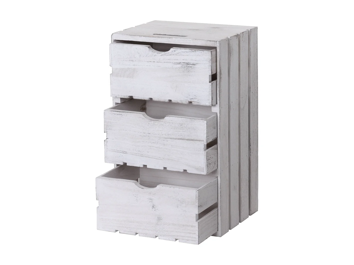 Commode MCW-C62,  blanc shabby