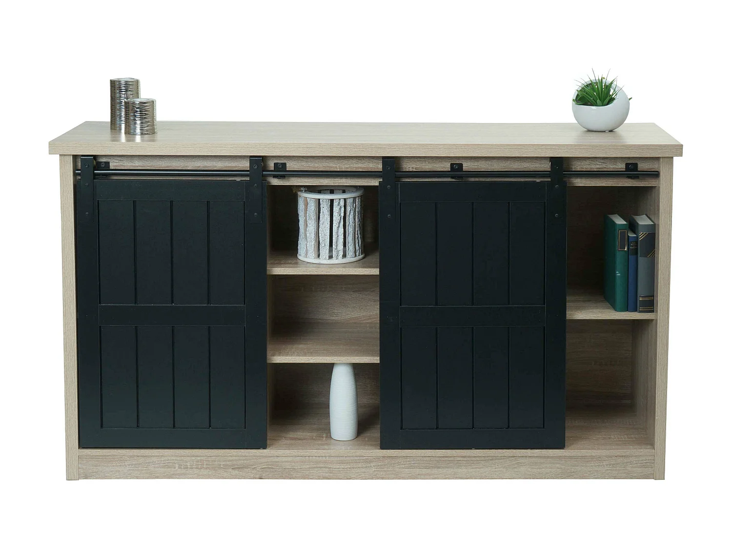 Highboard MCW-K75,  natuurlijke kleur