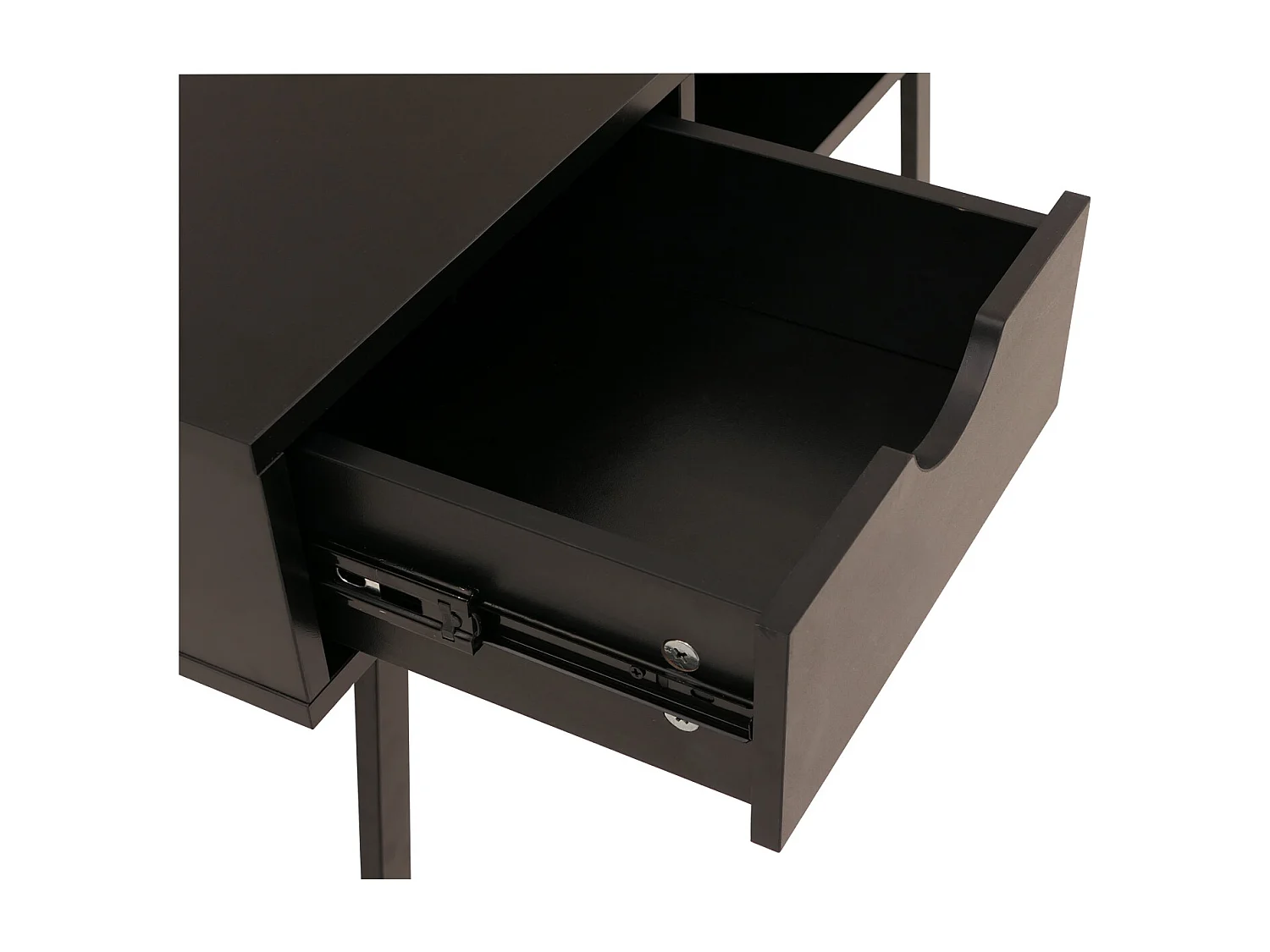 Table console MCW-E92,  noir