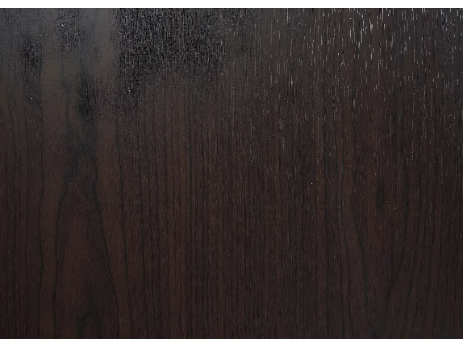 Cassettiera credenza design MCW-A27 40x160x80cm metallo MDF marrone scuro