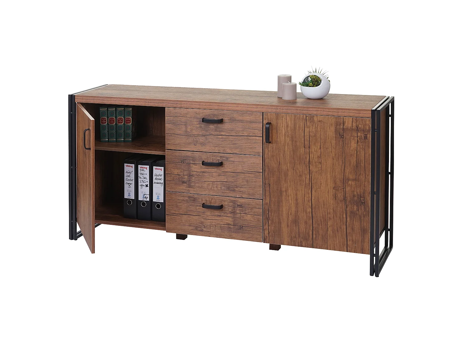 Sideboard MCW-A27,  wild oak finish