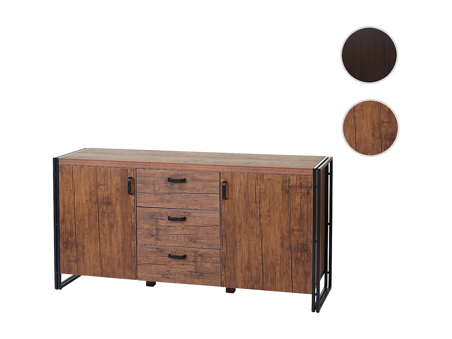 Sideboard MCW-A27,  wild oak finish