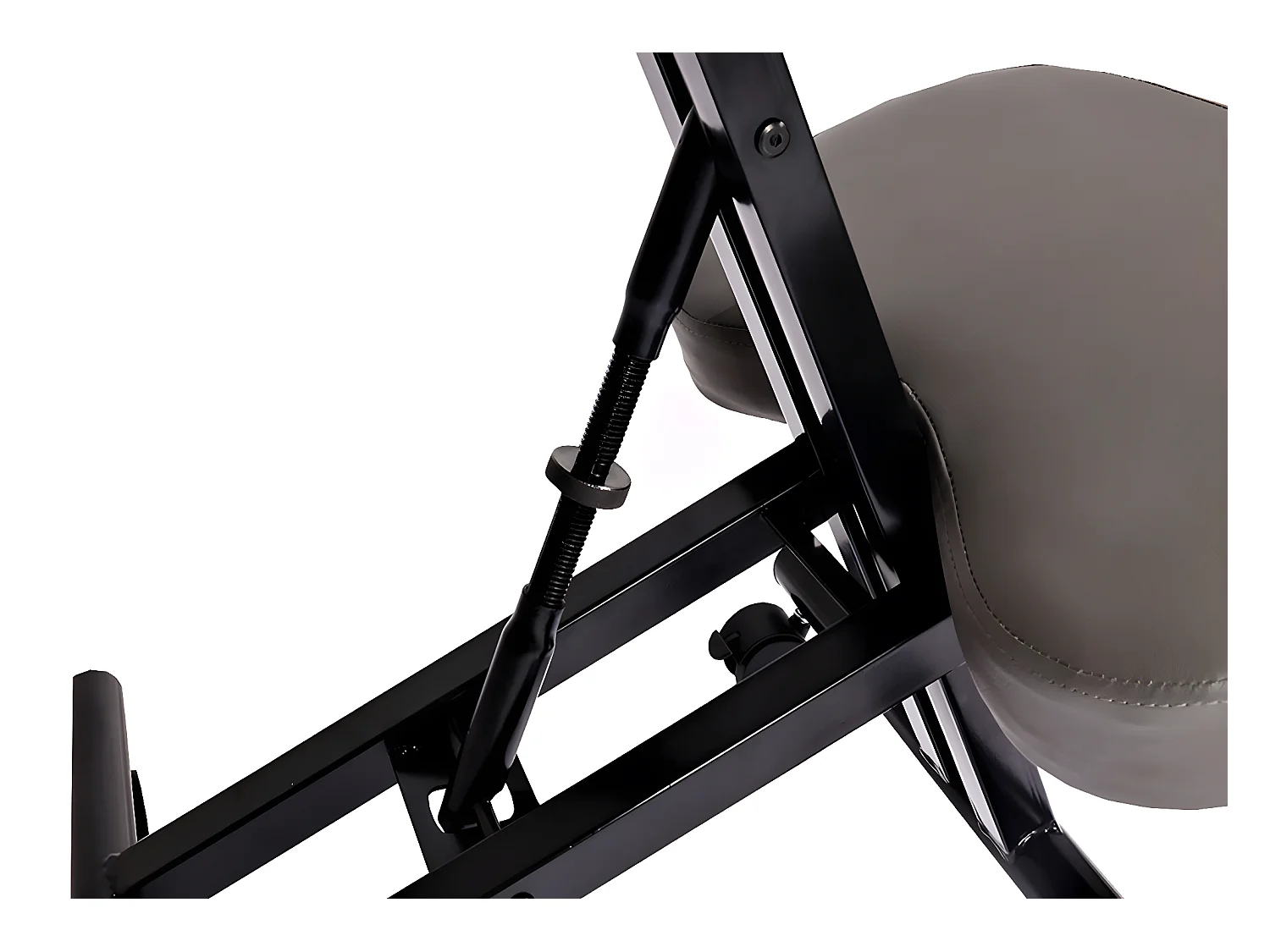 Krzesło klęczące MCW-E10 Rollbar,  szary mat