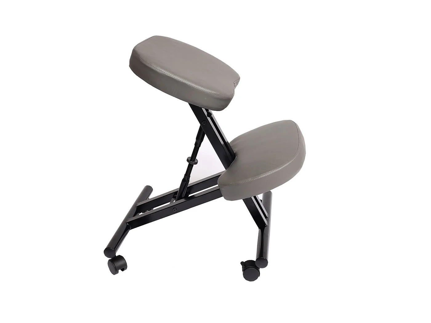 Krzesło klęczące MCW-E10 Rollbar,  szary mat