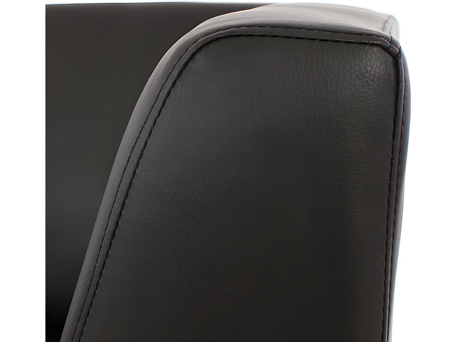 2-Sitzer Sofa Moncalieri, Schwarz