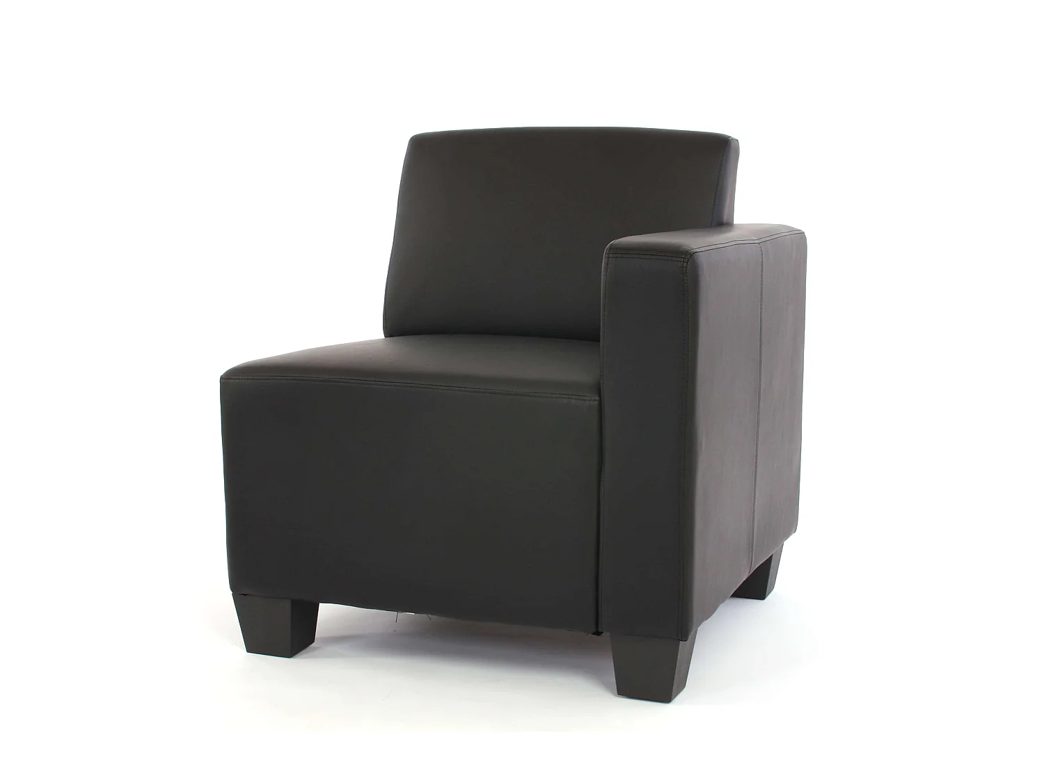 Sofa 2-osobowa Moncalieri,  czarny