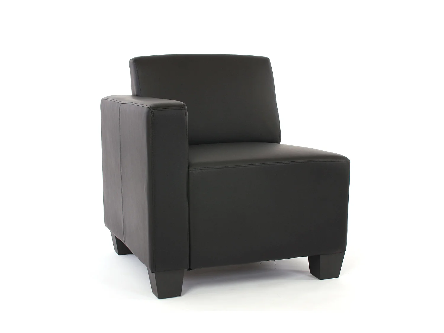 Sofa 2-osobowa Moncalieri,  czarny