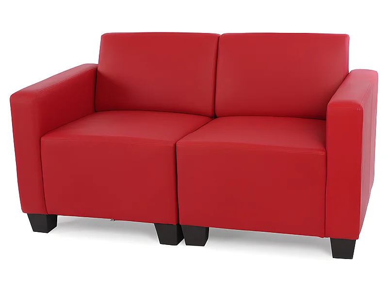 2-Sitzer Sofa Moncalieri, Rot