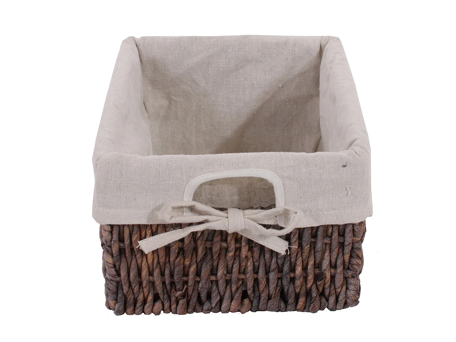 Komoda z 3 koszami,  brązowa