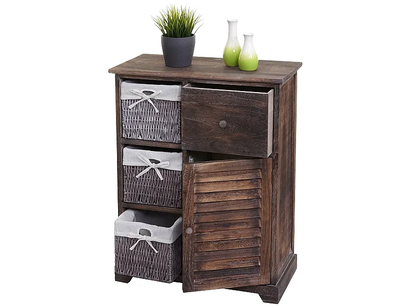 Cómoda MCW-H21,  castanho escuro