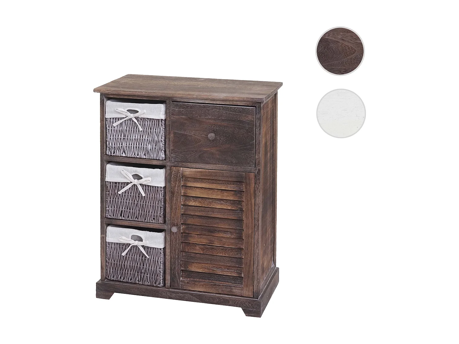 Commode MCW-H21,  shabby bruin