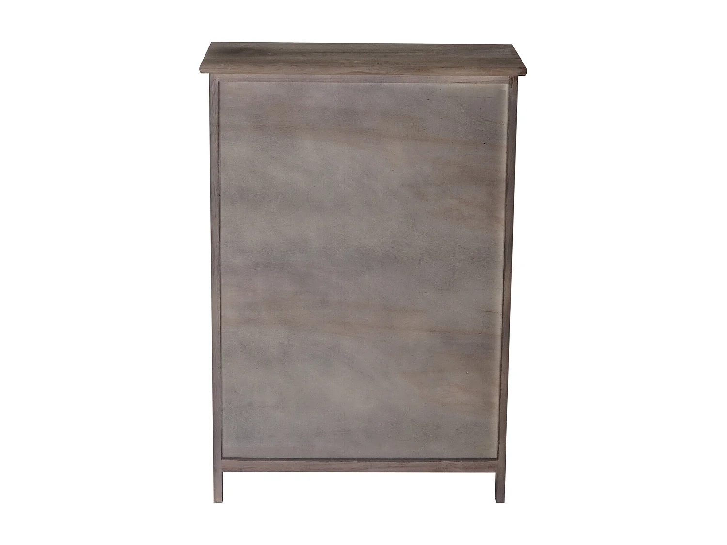 Commode Venlo avec tableau noir look shabby,  marron