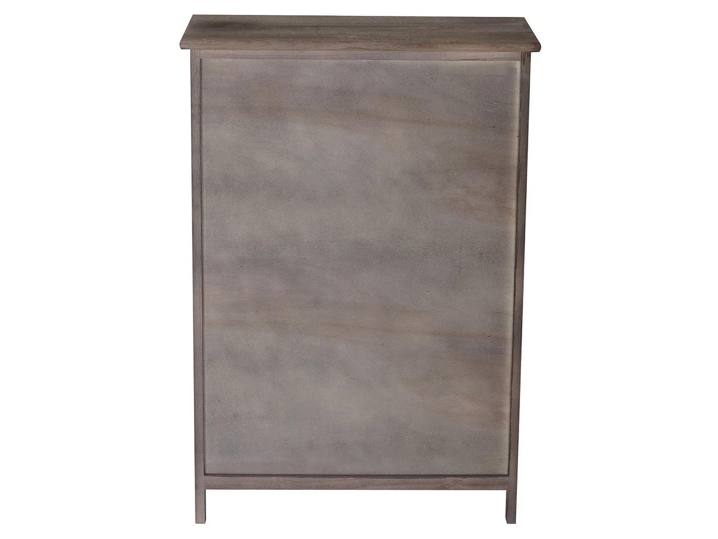 Commode Venlo avec tableau noir look shabby,  marron