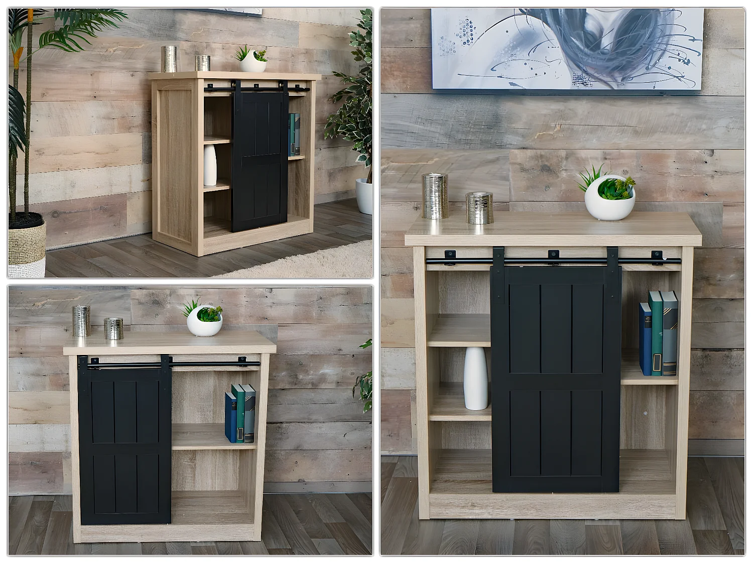 Ladekast MCW-K75,  natuurlijke kleur