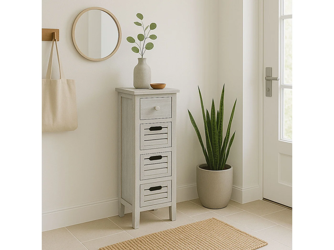 Cómoda H18,  cinzento