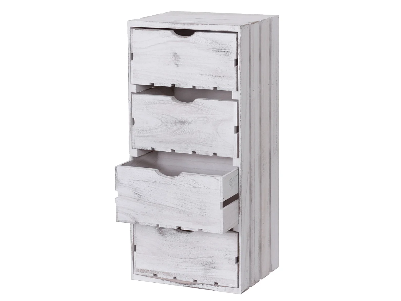 Commode MCW-C62,  blanc shabby