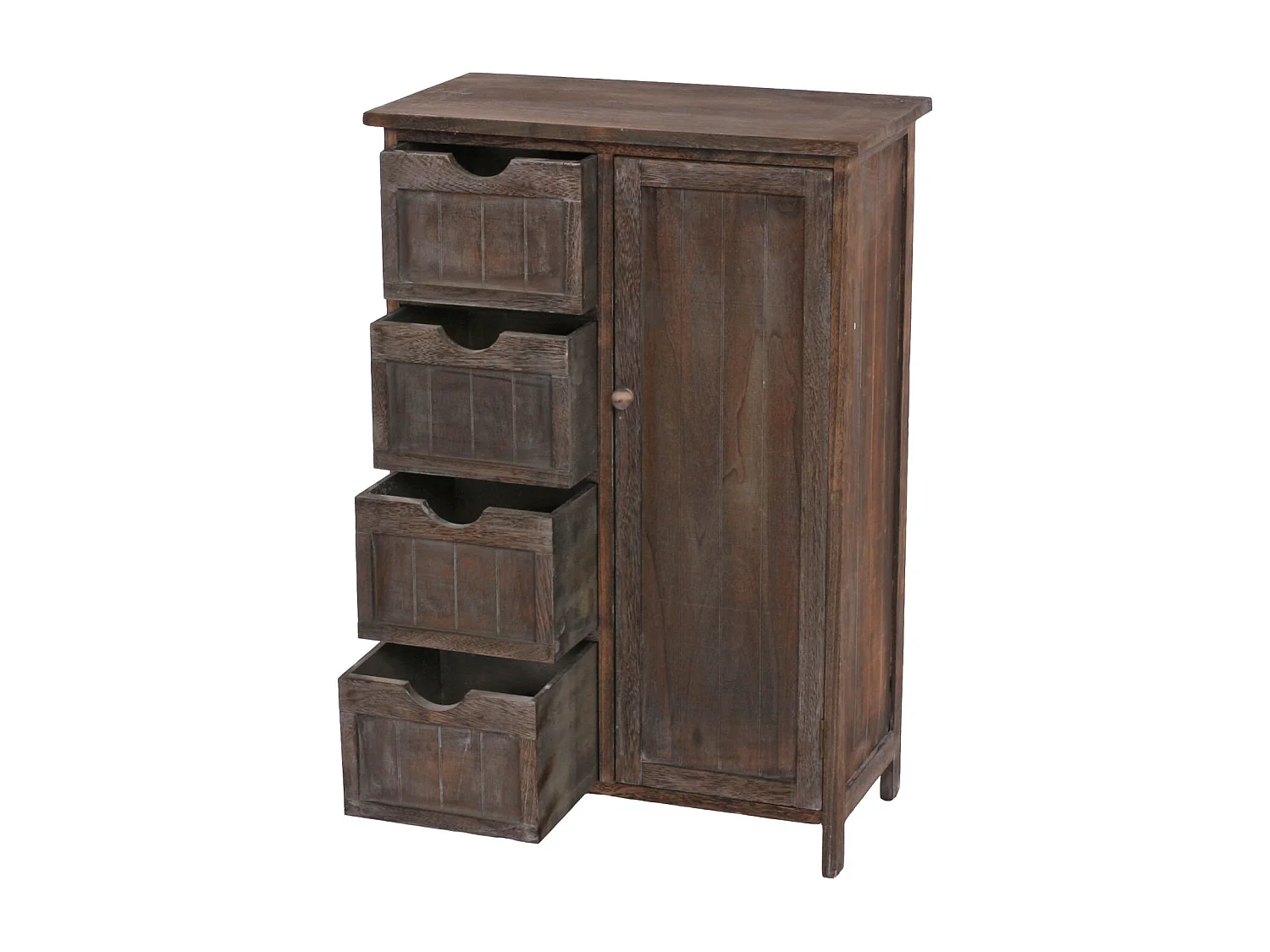 Komoda MCW-D12,  brązowa