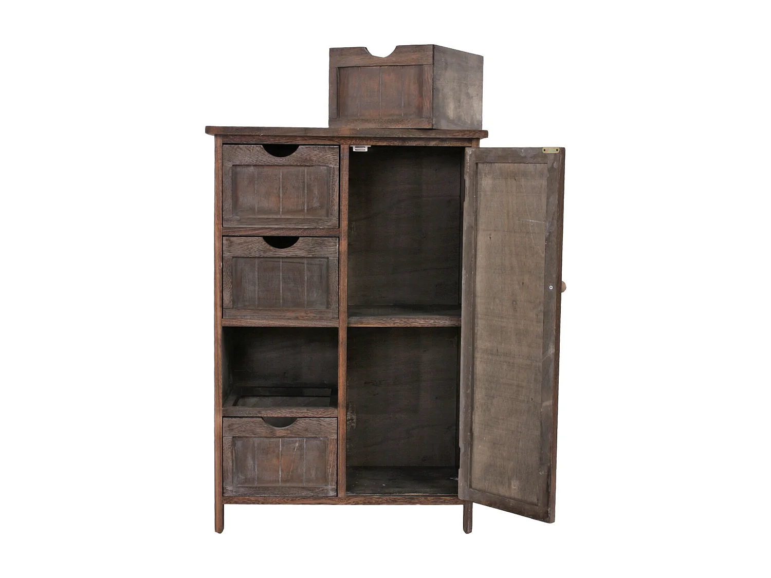 Komoda MCW-D12,  brązowa