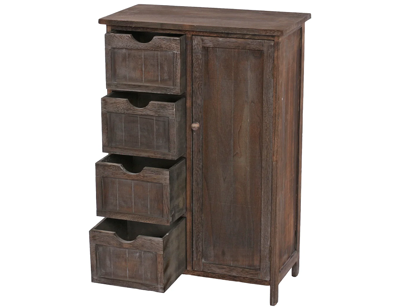 Commode MCW-D12,  marron