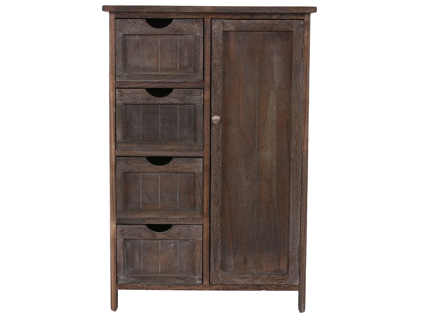 Commode MCW-D12,  marron