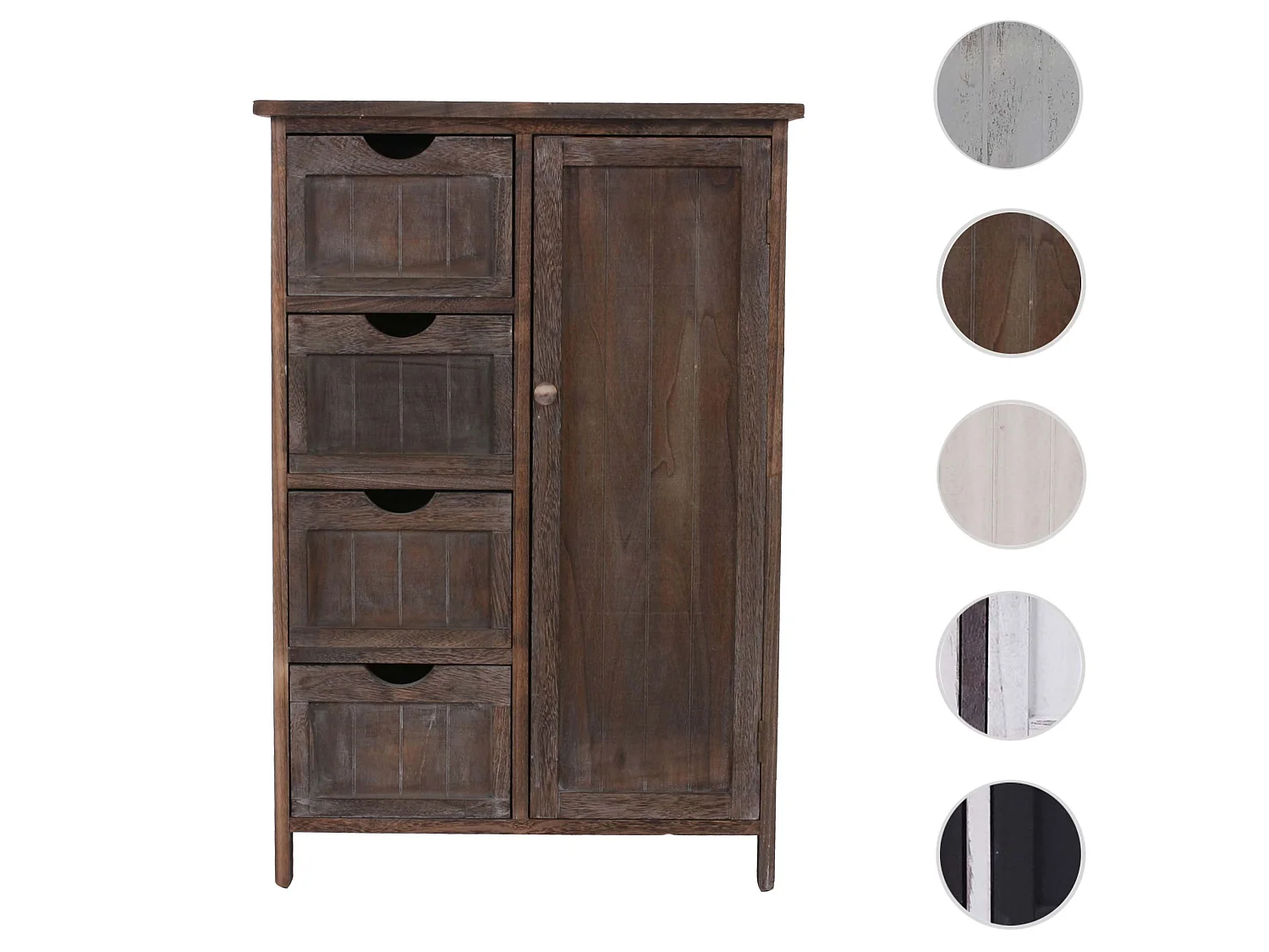 Commode MCW-D12,  marron