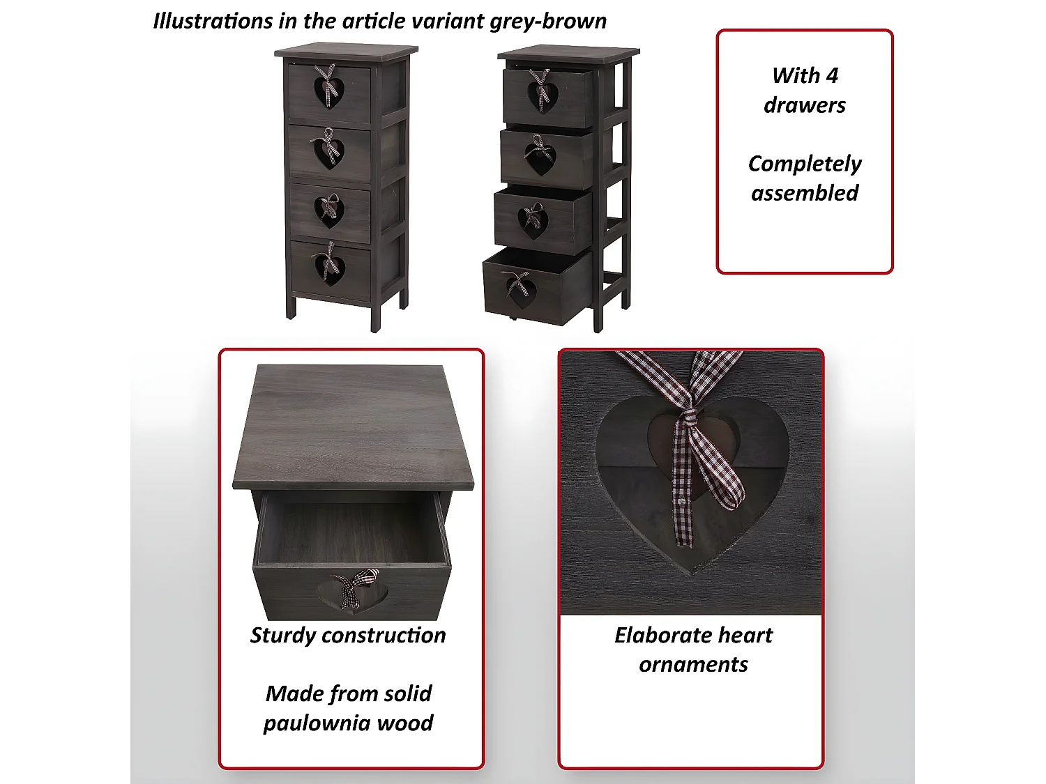 Commode Sues,  blanc